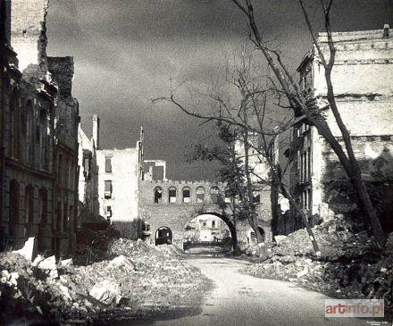 LELEWICZ Kazimierz | Gdańsk- zniszczenia w 1945 r., 1945