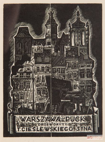 CIEŚLEWSKI Tadeusz  (syn) | Warszawa - Puck, 1933 r.