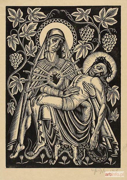 SKOCZYLAS Władysław | Pieta (w winogradzie), 1928