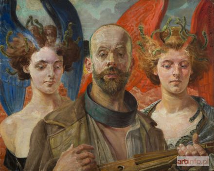 MALCZEWSKI Jacek | Na jednej strunie, 1905 r.