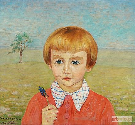 HOFMAN Wlastimil | Portret chłopczyka, 1942