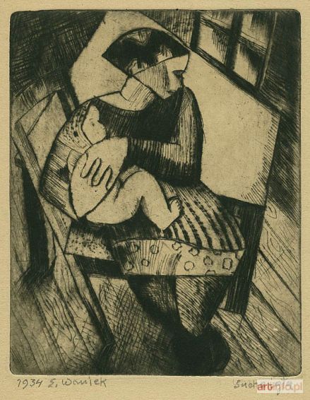 WANIEK Eugeniusz | Macierzyństwo, 1934