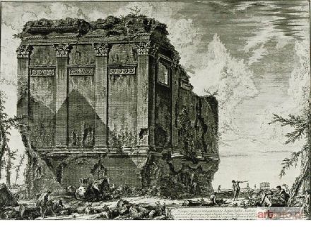 PIRANESI Giovanni Battista (Giambattista) | Świątynia starożytna w Rzymie