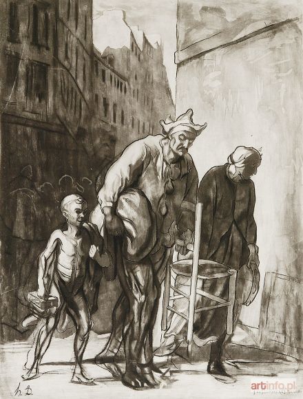 DAUMIER Honoré | Na ulicy