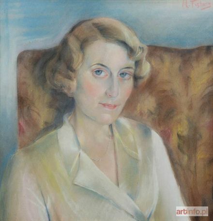 TRĘBACZ Maurycy | Portret kobiety, ok. 1935