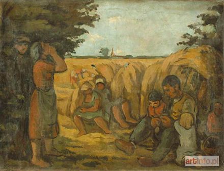 WĄSOWICZ Wacław | ŻNIWA II, ok. 1938