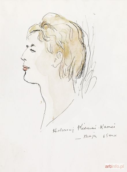 BEREZOWSKA Maja | Portret kobiety, 1965