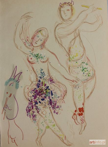 CHAGALL Marc | Dafne i Chloe