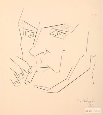 STAŻEWSKI Henryk | Autoportret, 1952