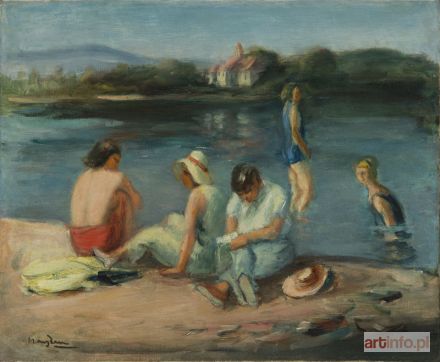 HAYDEN Henryk | Kąpiący się, 1940 r.