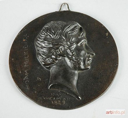 d`ANGERS Pierre Jean David | Adam Mickiewicz - medal