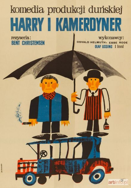 STACHURSKI Marian | Plakat do filmu HARRY I KAMERDYNER, 1963