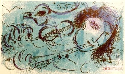 CHAGALL Marc | Muzykant