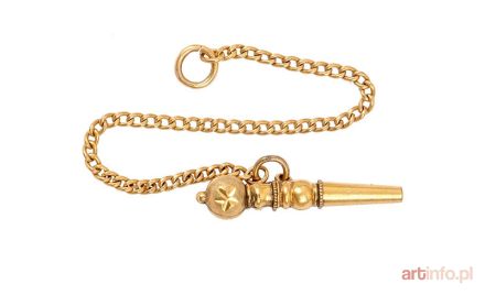 Kluczyk do zegarka, XIX/XX w.