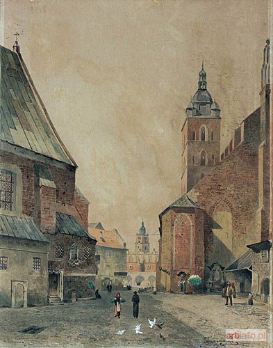 FABIJAŃSKI (FABIAŃSKI) Rudolf Erazm | Plac Mariacki w Krakowie