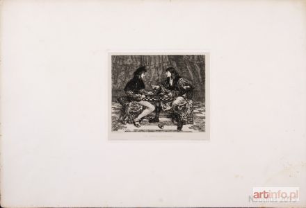 CORBETT Sherman Gail | Les Joueurs de Tric-Trac [Gracze w Tric Traca], 1868