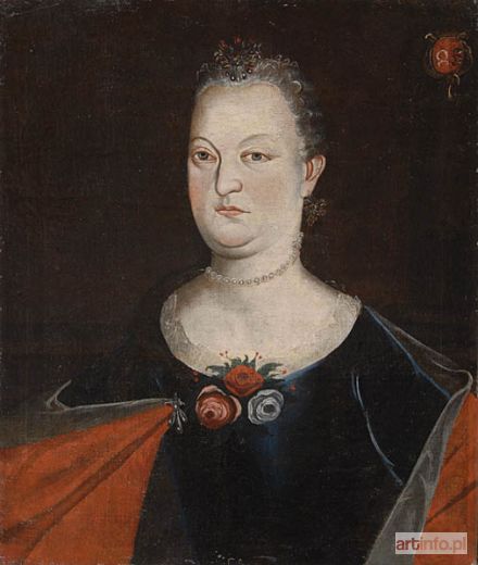 Malarz nieokreślony, polski 2. poł. XVIII w. | PORTRET MARIANNY GORZKOWSKIEJ (?) zm. 1767