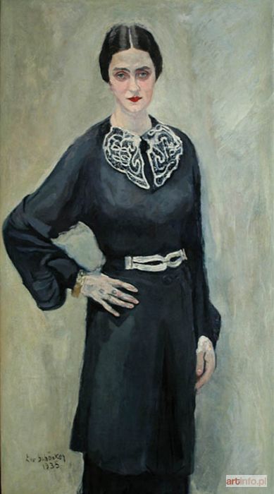 SCHÖNKER Leon | Portret kobiety, 1935