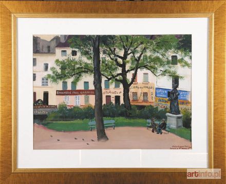 WEINBAUM Abraham | Jardin de St. Medard, 1930 r.