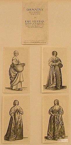 HOLLAR Wenzel | Ornatus Muliebris Anglicanus or the Several Habits of English Woman from the Nobility to Country Woman as they are in these time