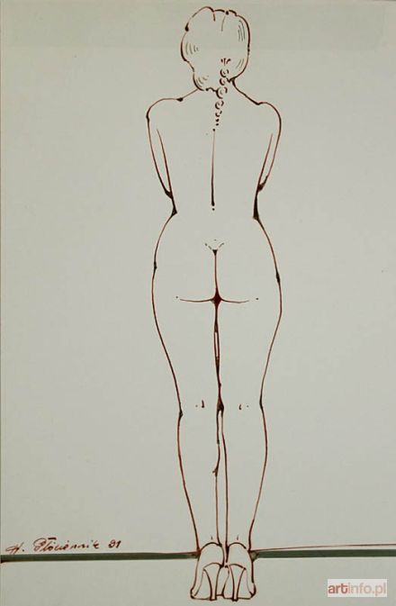 PŁÓCIENNIK Henryk | Akt (1991)