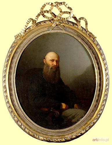 CHOJNACKI Romuald | PORTRET MĘŻCZYZNY, 1865