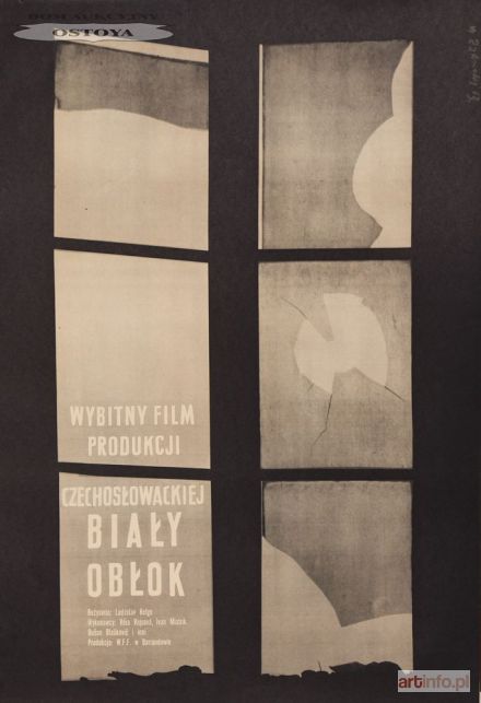 RADUCKI Maciej | Plakat do filmu BIAŁY OBŁOK, 1963