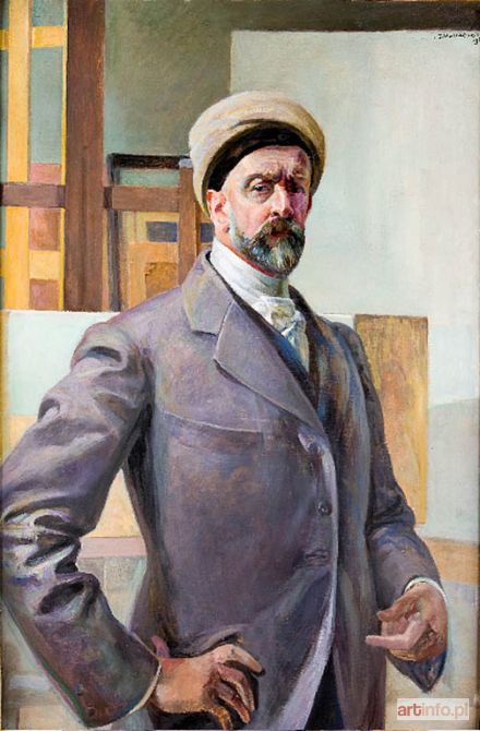 MALCZEWSKI Jacek | Autoportret w pracowni, 1921