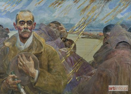 MALCZEWSKI Jacek | PORTRET SYBIRAKA JÓZEFA TISLOWITZA. SMUTEK. O POWRÓT DO OJCZYZNY, 1918