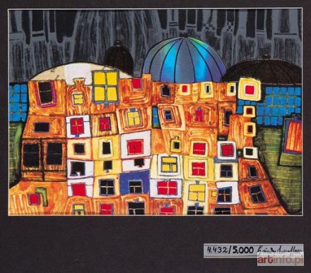 HUNDERTWASSER Friedensreich | Barbakan Castle in Poland