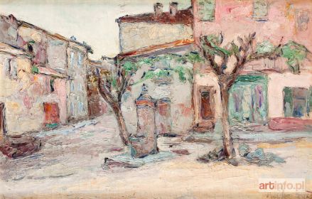 TERLIKOWSKI Włodzimierz | Mały rynek w Saint Tropez, 1924 r.