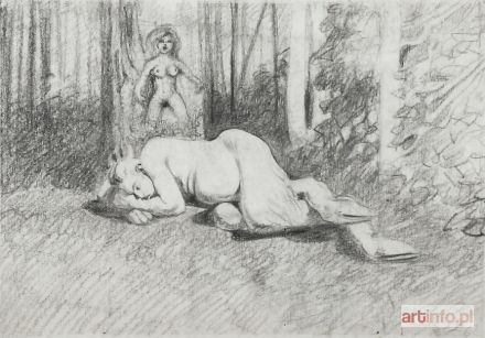 ŻECHOWSKI Stefan | Leśny faun, 1962