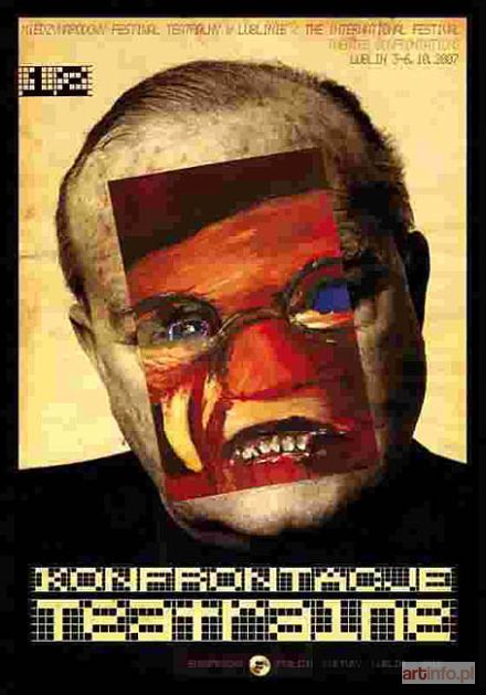 KUŚMIROWSKI Robert | Plakat z XII konfrontacji teatralnych, 2007 r.