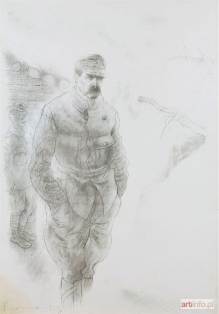 CZERMAŃSKI Zdzisław | Józef Piłsudski w 13 planszach, 1935 r.