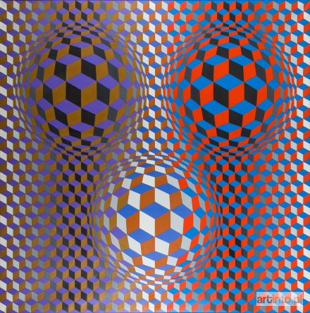 VASARELY Victor | Nebulus, 1978 r.