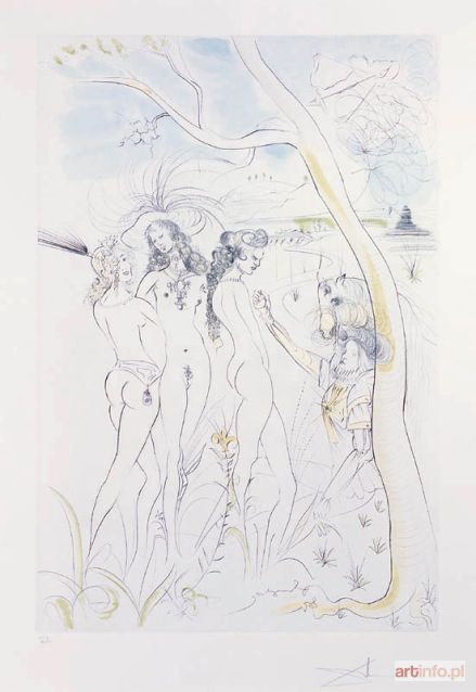 DALI Salvador | SźD PARYSA (Le jugement de Paris), 1970-1972