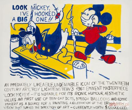 KRAKOWSKI Maciej | Roy Lichtenstein-Look Mickey! , 2014 r.