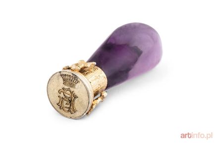 Tłok pieczętny z monogramem