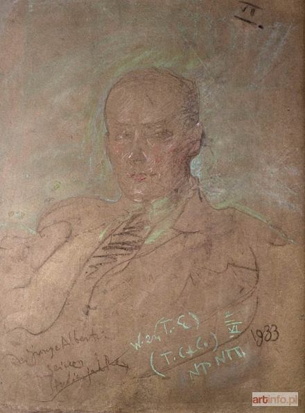 WITKACY - WITKIEWICZ Stanisław Ignacy | PORTRET STANISŁAWA ALBERTIEGO, 1933