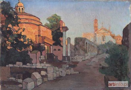 KIRCHNER Józefina | Ruiny Forum Romanum, 1928