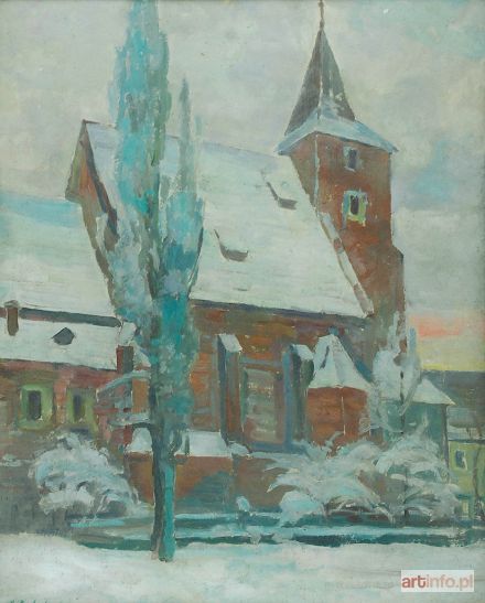 PRZEBINDOWSKI Zdzisław | Kościół Św. Krzyża w Krakowie, 1957