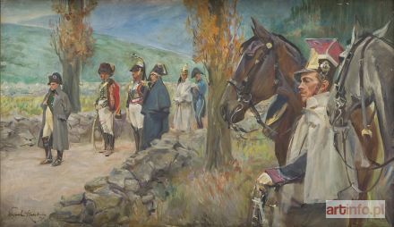 KOSSAK Wojciech | Napoleon pod Samosierrą, 1937 r.