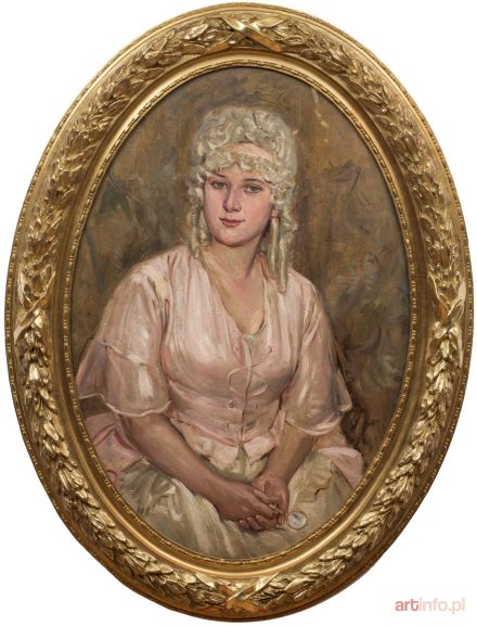 WODZINOWSKI Wincenty | Portret córki Krystyny, ok. 1920 r.