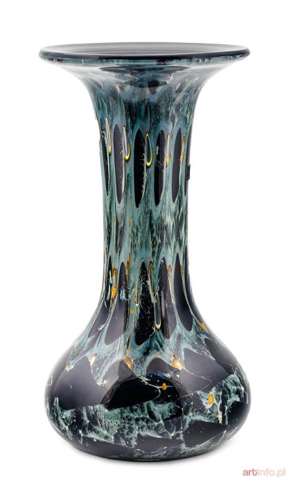 Wazon „Paw”, Erwin Eisch, Frauenau, lata 70. XX w.