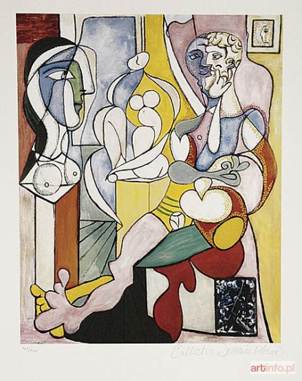 PICASSO Pablo | Artysta z rzeźbą