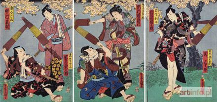 KUNISADA Utagawa | AKTORZY TEATRU KABUKI