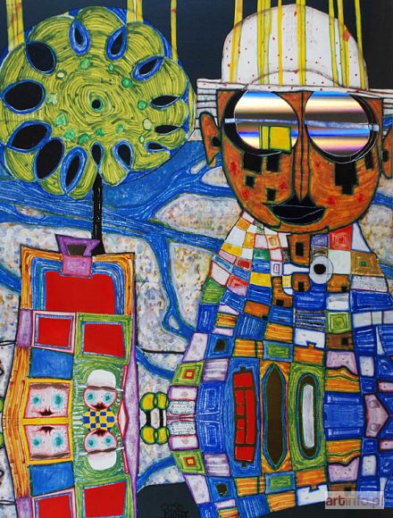 HUNDERTWASSER Friedensreich | Tropenchinese (Tropical Chinese)