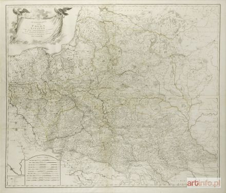 BENEDICTI Hieronimus | Mapa Polski i Litwy, 1788 r.