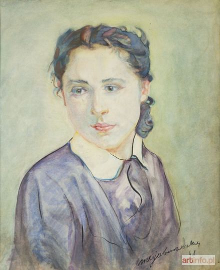 BEREZOWSKA Maja | Portret kobiety, 1948 r.