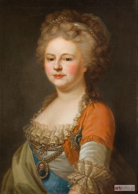 LAMPI Giovanni Battista | Portret Carycy Marii Fiodorowny, ok. 1796 r.